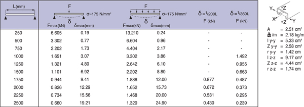 Montagerail 41/41/2,0 L=3m EV detail 3